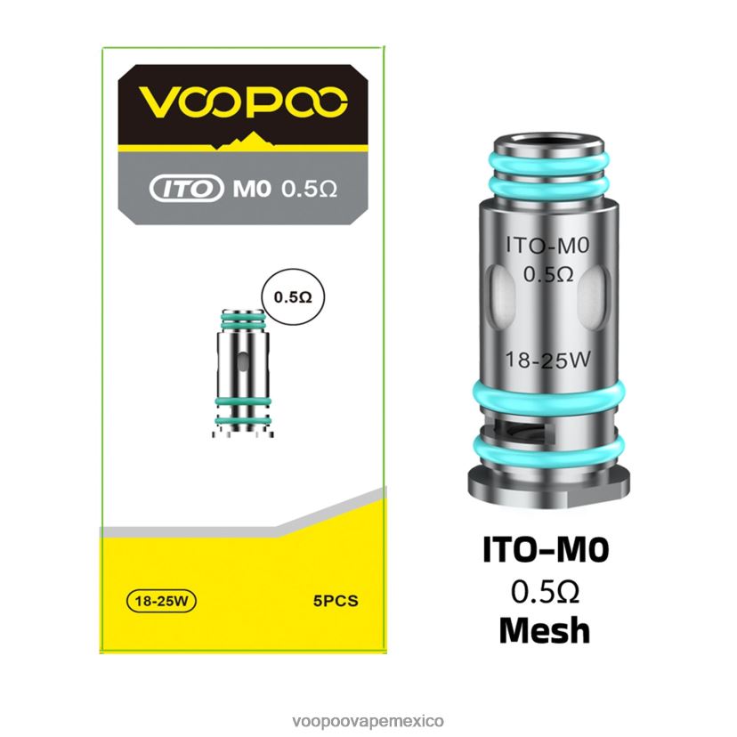 VOOPOO Vape Amazon | VOOPOO ITO bobinas (5 piezas) ito-m0 FJN2H8586