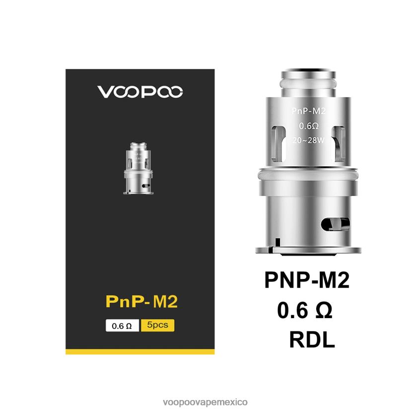 VOOPOO Vape Coil México | VOOPOO PNP bobinas (5 piezas) pnp-m2 FJN2H8589