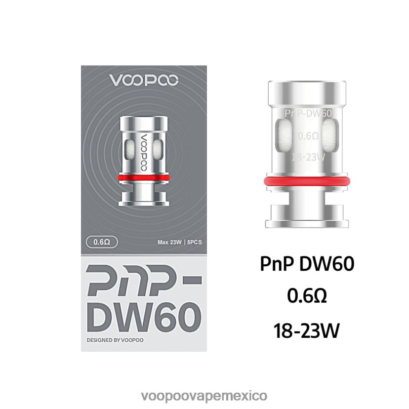 VOOPOO Vape Precio | VOOPOO PNP bobinas (5 piezas) pnp-c1 FJN2H8584