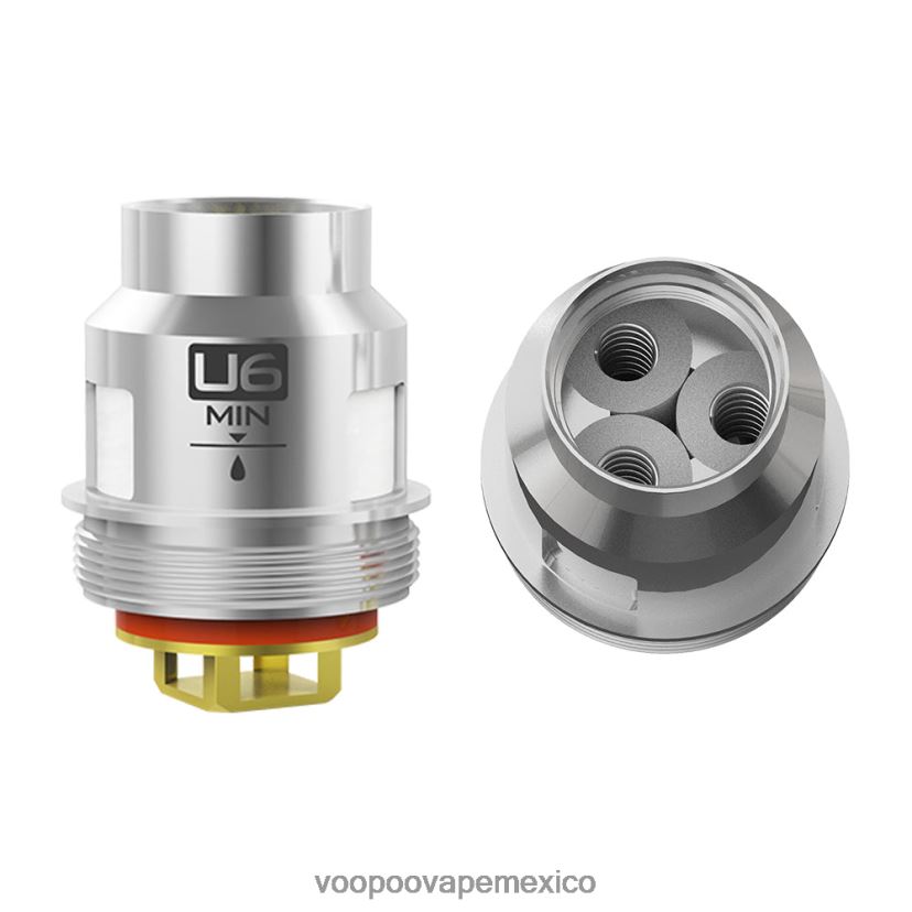 VOOPOO Drag Precio México | VOOPOO UFORCE bobinas (5 piezas) u6 0,15 ohmios FJN2H8620
