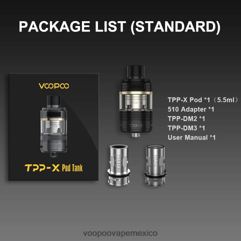 VOOPOO Vape Precio | VOOPOO TPP X tanque de vainas arcoíris FJN2H8514