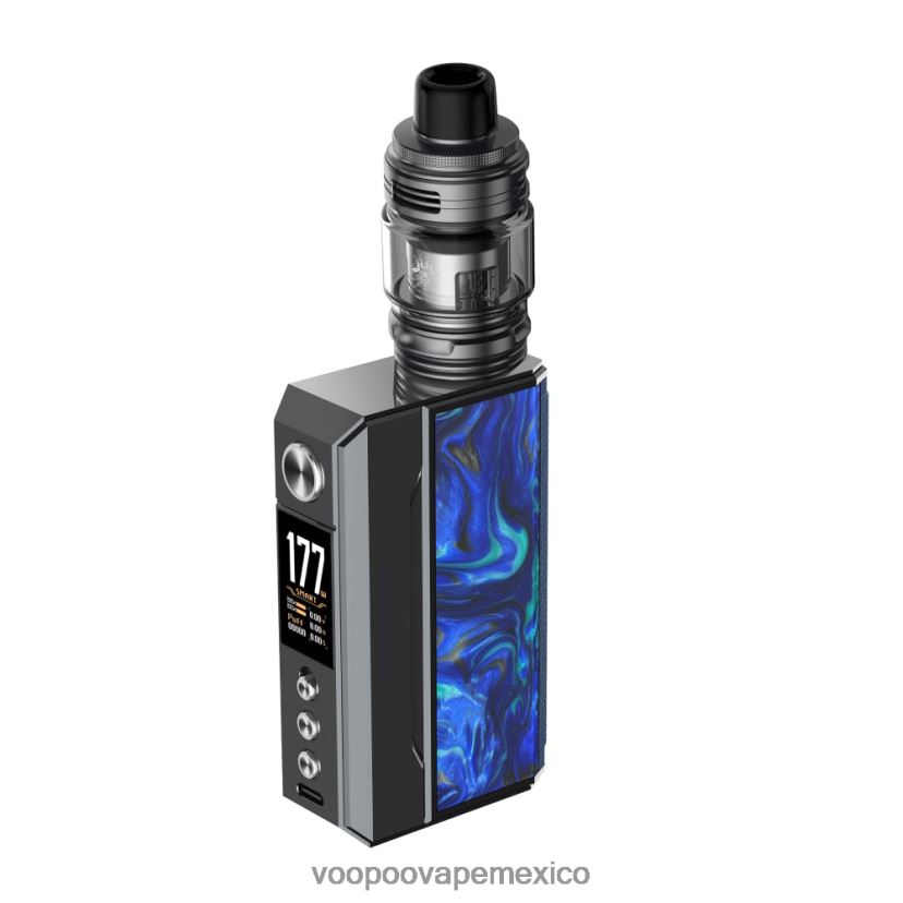 VOOPOO Vape Amazon | VOOPOO DRAG 4 equipo pistola metal + azul océano FJN2H8146