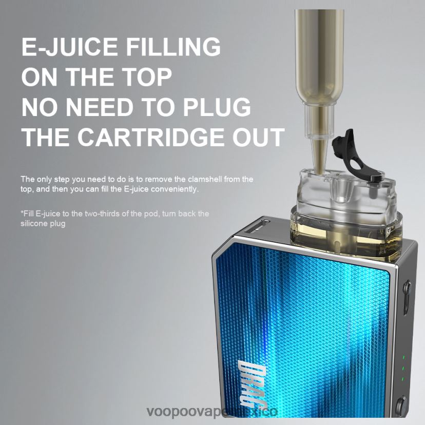 VOOPOO Vape México | VOOPOO DRAG NANO 2 kit de cápsulas té verde FJN2H8152