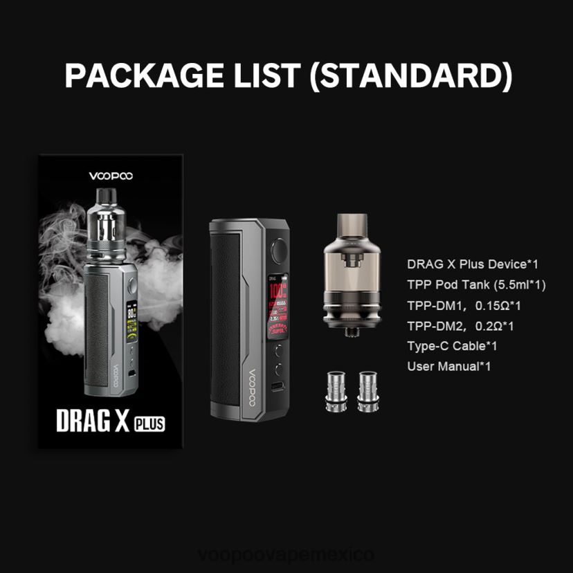 VOOPOO Vape Precio | VOOPOO DRAG X PLUS equipo clásico FJN2H8294