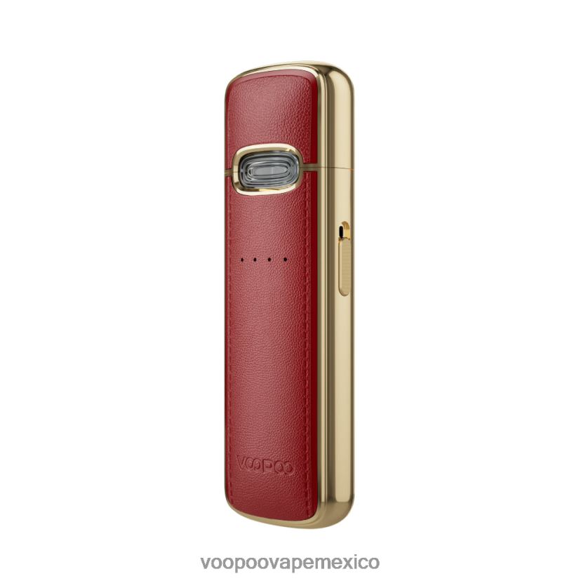 VOOPOO Precio México | VOOPOO VMATE E kit de cápsulas oro rojo con incrustaciones FJN2H8435